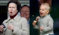 Princess Anne’s 'mini Me' Lucas Tindall Steals Show At Family Day