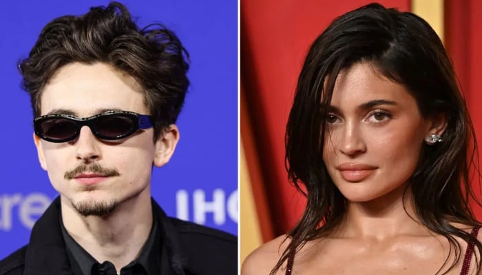 Timothée Chalamet and Kylie Jenner at Palm Springs Film Festival