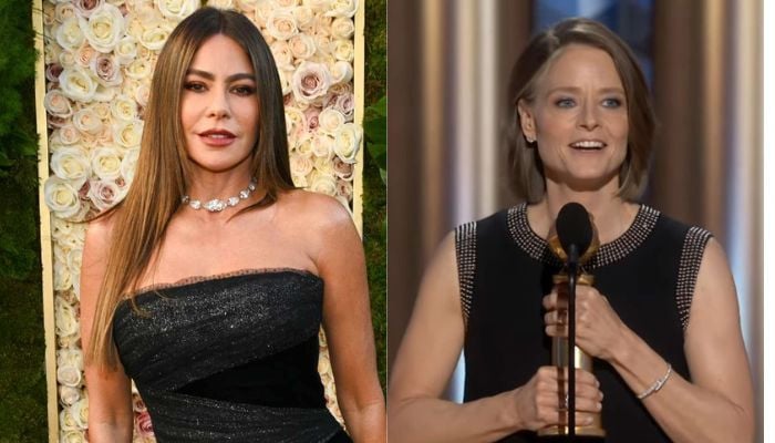 Sofía Vergara’s shocking reaction to Jodie Foster winning Golden Globes