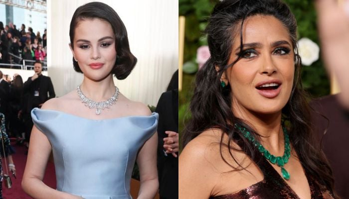 Selena Gomez got emotional when she met Salma Hayek on the red carpet.