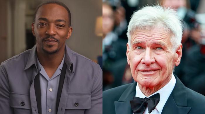 Anthony Mackie gushes about ‘Normal’ Harrison Ford, ‘He’d chill with us’