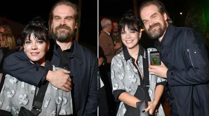 Lily Allen uncovers David Harbour’s Raya secret with sleuth-like precision