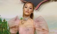 Ariana Grande Pays ‘Wicked’ Tribute To Glinda With Dress At Golden Globes