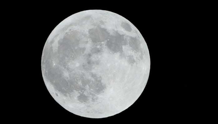 The moon is seen during a lunar eclipse in Aguimes, on the island of Gran Canaria, Spain. — Reuters/File