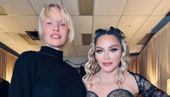 Pamela Anderson reveals her on stage experience with Madonna