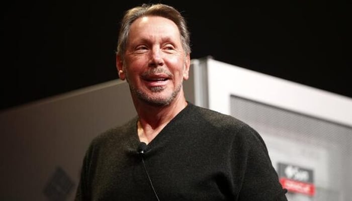 Co-founder and Chief Executive of Oracle Corporation, Larry Ellison introduces the companys latest SPARC servers at Oracle Conference Center in Redwood Shores, California March 26, 2013. — Reuters