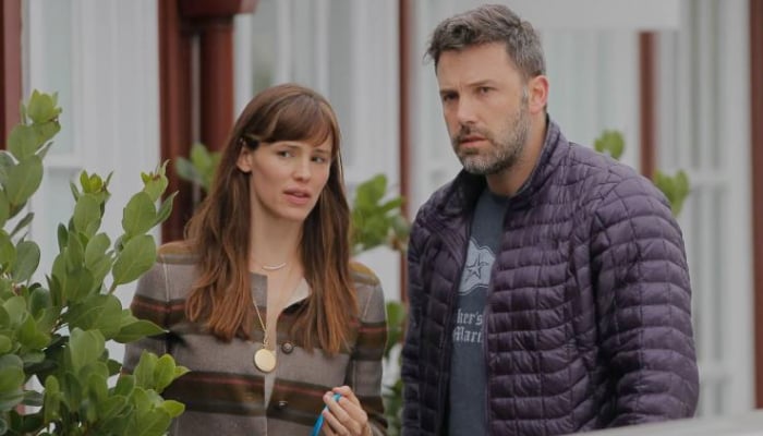 Ben Affleck looked disheartened seeing his bachelor pad burning into ashes