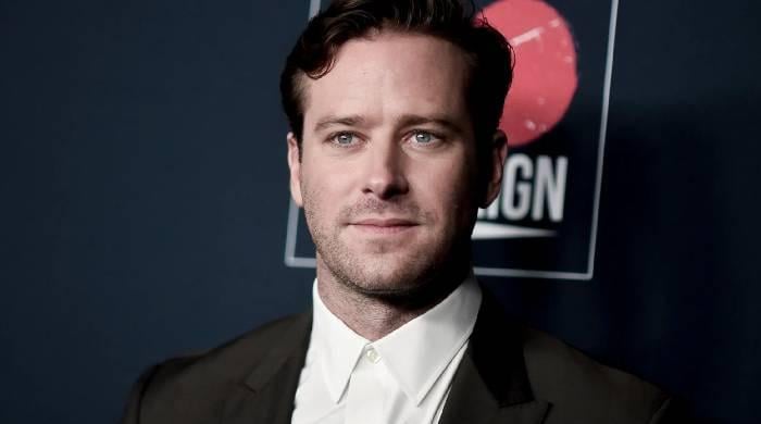 Armie Hammer returns to large display screen in first lead position since cannibalism scandal