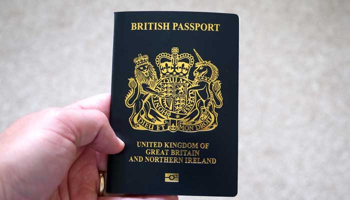 A representational image shows the British passport. — Unsplash/File