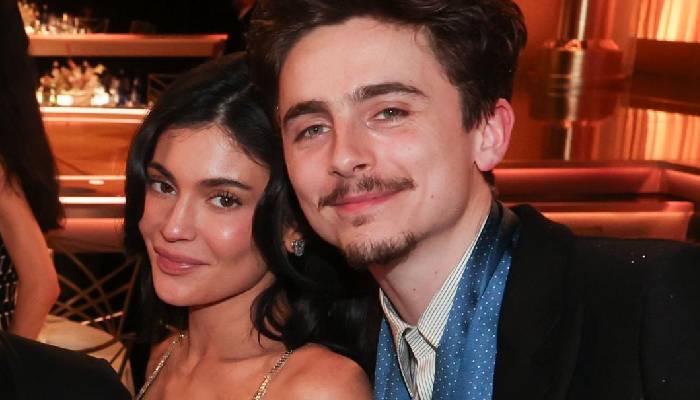 Kylie Jenner and Timothée Chalamet put on a loved-up display at the Golden Globes 2025