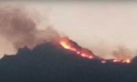 Fire Spreads Across Four Locations In Sulaiman Range Forests