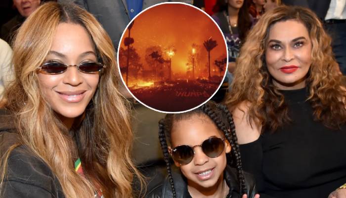 Beyoncé’s mother Tina Knowles mourns the tragic news amid LA wildfires