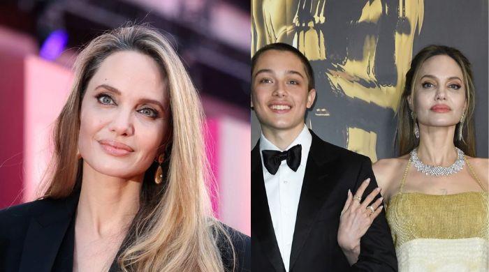 Angelina Jolie and son Knox heroically assist households amid wildfires