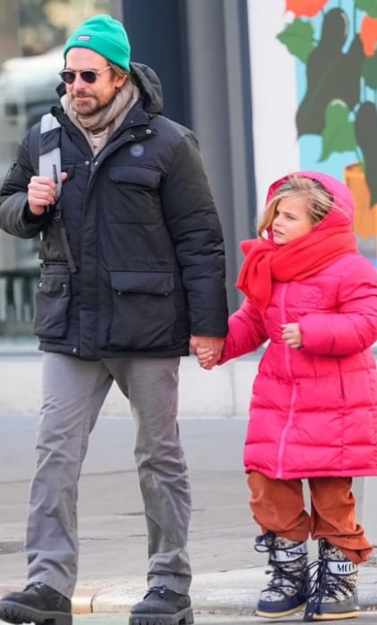 Bradley Cooper fulfils dad duties stepping out without Gigi Hadid