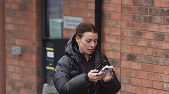 Coleen Rooney steps out bundled up amid Wagatha revelations