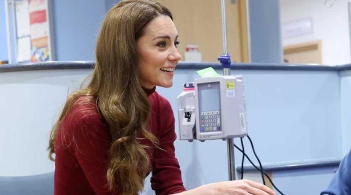 Kate Middleton seems nervous as she visits most cancers remedy hospital