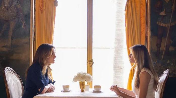 Queen Rania and Melania Trump reunite earlier than Inauguration Day