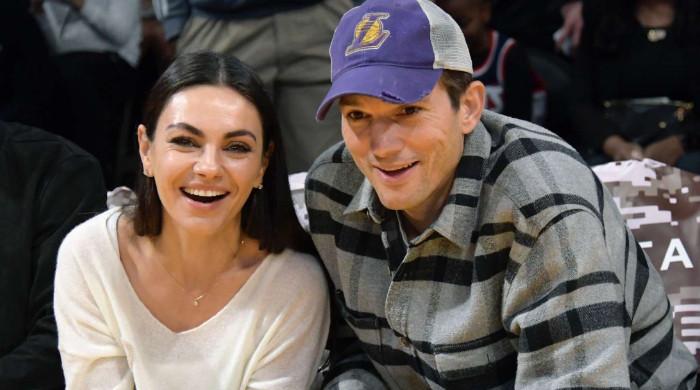 Mila Kunis appears to be like beautiful in uncommon look with husband Ashton Kutcher