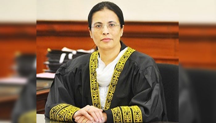 Supreme Courts Justice Ayesha Malik. — SC website/File