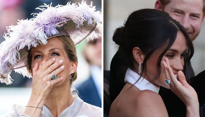 Duchess Sophie shocks public as she wears Meghan Markle iconic jewellery