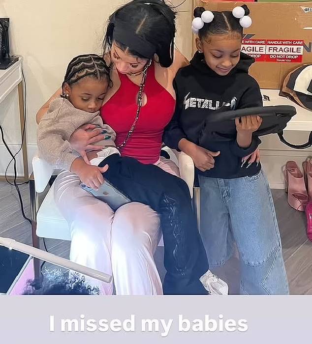 Cardi B finds solace in kids amid messy Offset split: Missed my babies