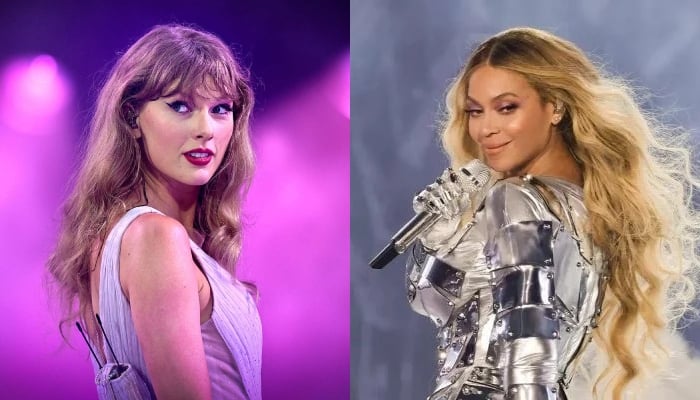 Beyoncé and Taylor Swift compete in the 2025 Grammy Awards.