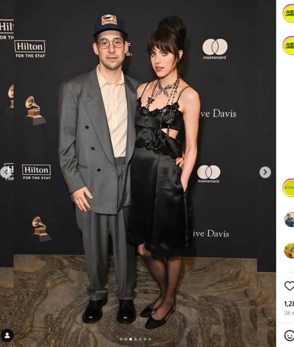 Jack Antonoff, Margaret Qualley stun onlookers at Pre-Grammys Gala