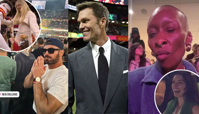 All celebrities at Super Bowl 2025: Taylor Swift, Bradley Cooper and more