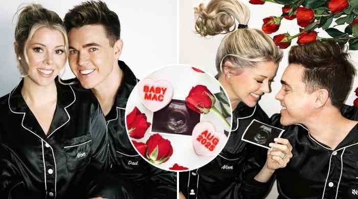 Jesse McCartney and his wife Katie Peterson are expecting their first child.