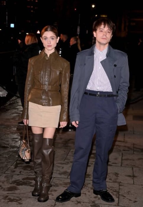 Natalia Dyer, Charlie Heaton turn heads during rare date night