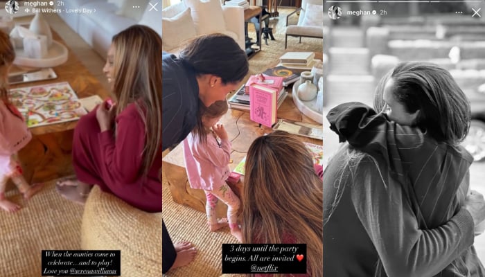 Meghan Markle shares delightful video of Princess Lilibet with her aunty