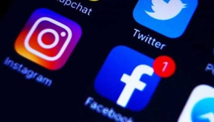 This representational image shows the Instagram and Facebook app icons displayed on a phone screen.— Reuters/File