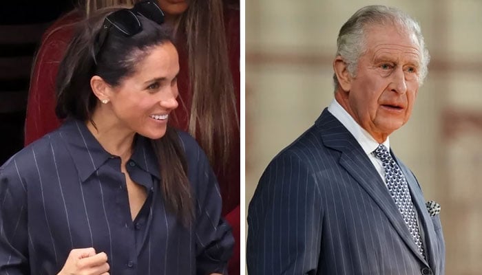 Meghan Markle beams after King Charles sends message of peace