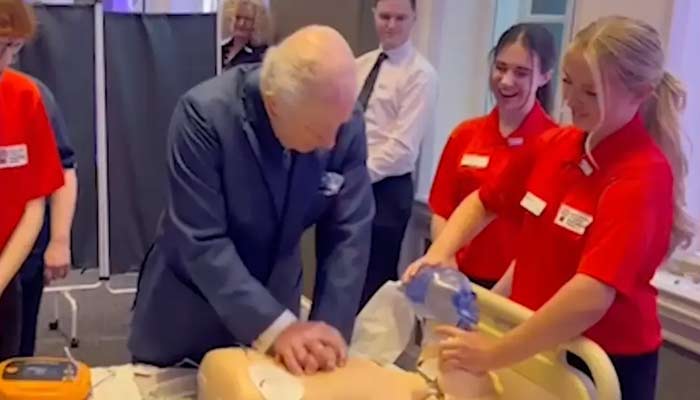 Cancer-stricken King Charles performs life-saving manoeuvre